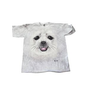 The Mountain Youth Bf Baby Seal Crew Neck Short Sleeves T-shirt Size XL
